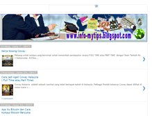 Tablet Screenshot of info-mytips.blogspot.com