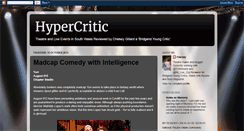 Desktop Screenshot of hypercriticreviews.blogspot.com