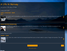 Tablet Screenshot of alifeinnorway.blogspot.com