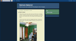 Desktop Screenshot of bedroommakeover.blogspot.com