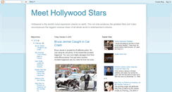 Desktop Screenshot of meethollywoodstars.blogspot.com