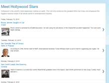 Tablet Screenshot of meethollywoodstars.blogspot.com