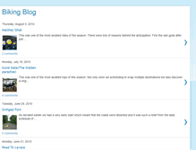 Tablet Screenshot of bikinglogbook.blogspot.com