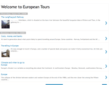 Tablet Screenshot of europetour-travel.blogspot.com