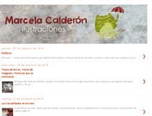 Tablet Screenshot of calderonmarcela.blogspot.com