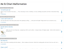 Tablet Screenshot of meandchiari-malformation.blogspot.com