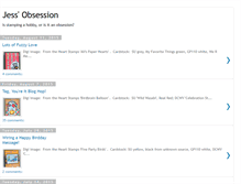 Tablet Screenshot of jessobsession.blogspot.com