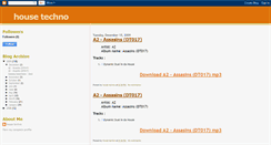 Desktop Screenshot of housetechnoblog.blogspot.com