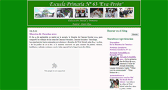 Desktop Screenshot of escuela63federal.blogspot.com