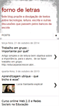 Mobile Screenshot of fornodeletras.blogspot.com