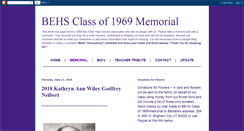 Desktop Screenshot of memorialbehsclassof1969.blogspot.com