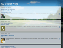 Tablet Screenshot of 247cricket.blogspot.com