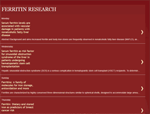 Tablet Screenshot of ferritin.blogspot.com