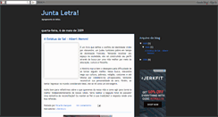 Desktop Screenshot of juntaletra.blogspot.com