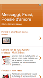 Mobile Screenshot of messaggi-damore.blogspot.com