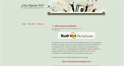 Desktop Screenshot of hayalguienahi-radioritmo.blogspot.com