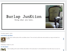 Tablet Screenshot of burlapjunktion.blogspot.com