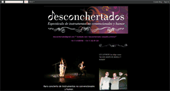 Desktop Screenshot of desconchertados.blogspot.com