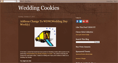 Desktop Screenshot of cookiesforweddings.blogspot.com