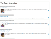 Tablet Screenshot of deandimension.blogspot.com