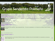 Tablet Screenshot of gruposenderistapalmadelrio.blogspot.com