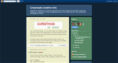 Desktop Screenshot of crossroadscreativearts.blogspot.com