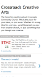 Mobile Screenshot of crossroadscreativearts.blogspot.com