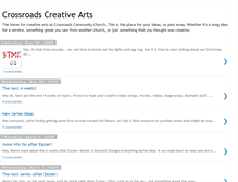 Tablet Screenshot of crossroadscreativearts.blogspot.com