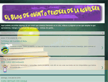 Tablet Screenshot of blogdequintopradera.blogspot.com