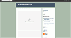 Desktop Screenshot of debtrelief-resource.blogspot.com