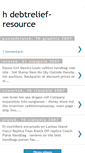 Mobile Screenshot of debtrelief-resource.blogspot.com