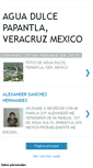 Mobile Screenshot of aguadulcepapantla.blogspot.com