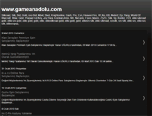 Tablet Screenshot of gameanadolu.blogspot.com