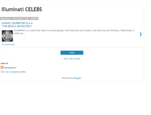 Tablet Screenshot of demoniccelebs.blogspot.com