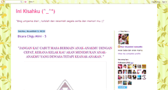 Desktop Screenshot of bicarahatimimi.blogspot.com