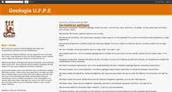Desktop Screenshot of geologosufpe.blogspot.com