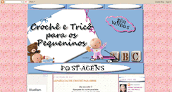 Desktop Screenshot of crocheetricoparaospequeninos.blogspot.com