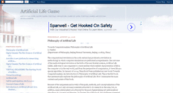 Desktop Screenshot of alifegame.blogspot.com