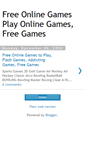 Mobile Screenshot of playfreeonlinegames.blogspot.com