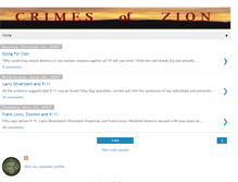Tablet Screenshot of crimesofzion.blogspot.com