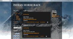 Desktop Screenshot of horseracetip.blogspot.com