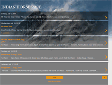 Tablet Screenshot of horseracetip.blogspot.com