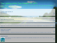 Tablet Screenshot of lightthetree.blogspot.com