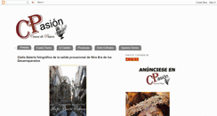 Desktop Screenshot of crucesdepasion.blogspot.com