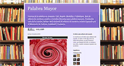 Desktop Screenshot of palabrasalmayoreo.blogspot.com