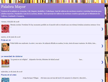 Tablet Screenshot of palabrasalmayoreo.blogspot.com