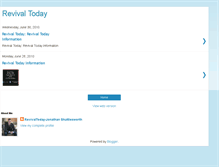 Tablet Screenshot of jonathanshuttlesworth-revivaltoday.blogspot.com