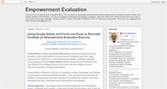 Desktop Screenshot of eevaluation.blogspot.com