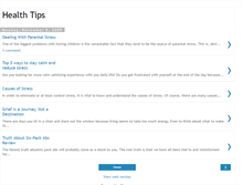 Tablet Screenshot of best--health--tips.blogspot.com