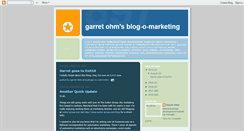 Desktop Screenshot of garretkohm.blogspot.com